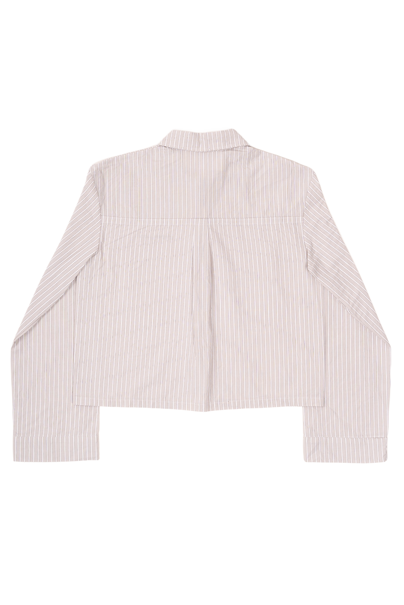 Black-Button Striped Shirt