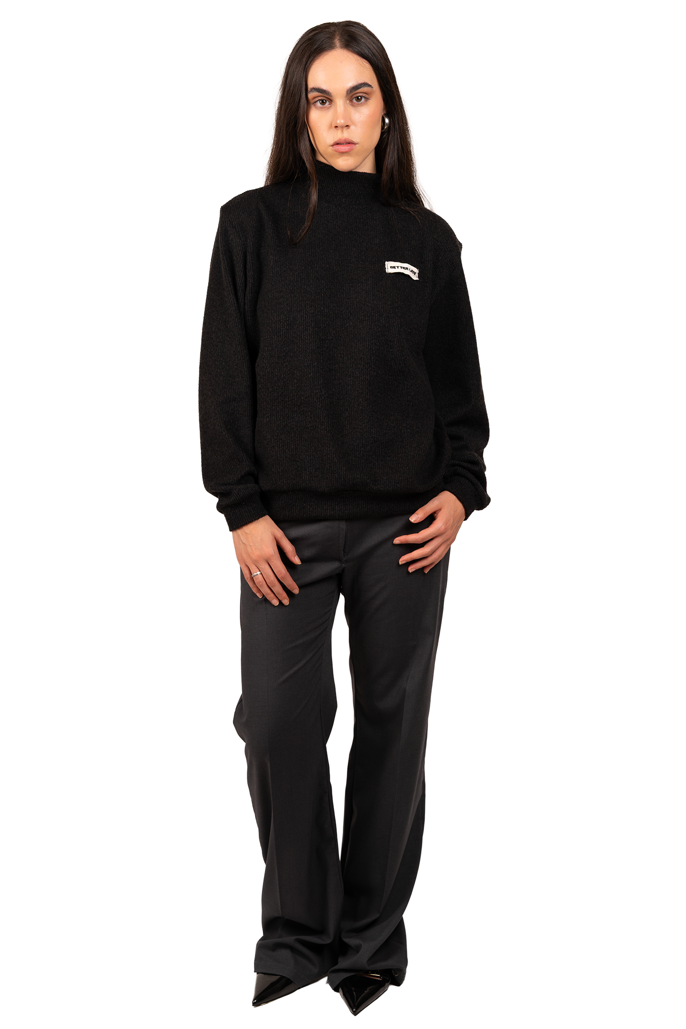 Black Turtleneck