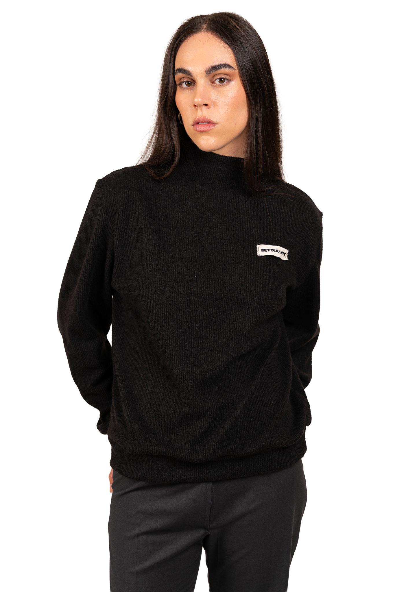 Black Turtleneck