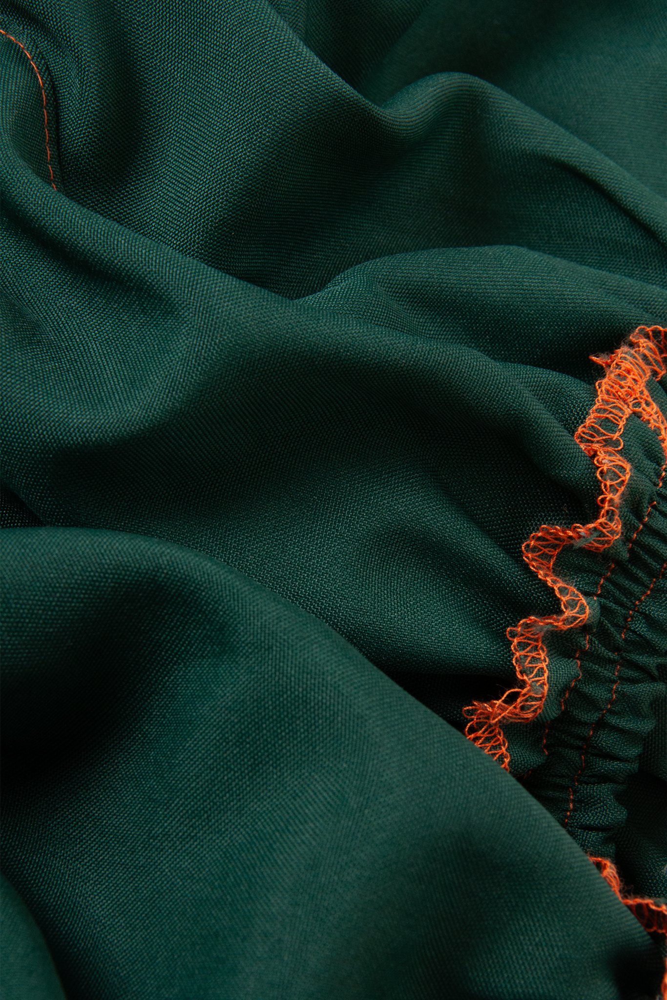 Emerald Puff Shorts
