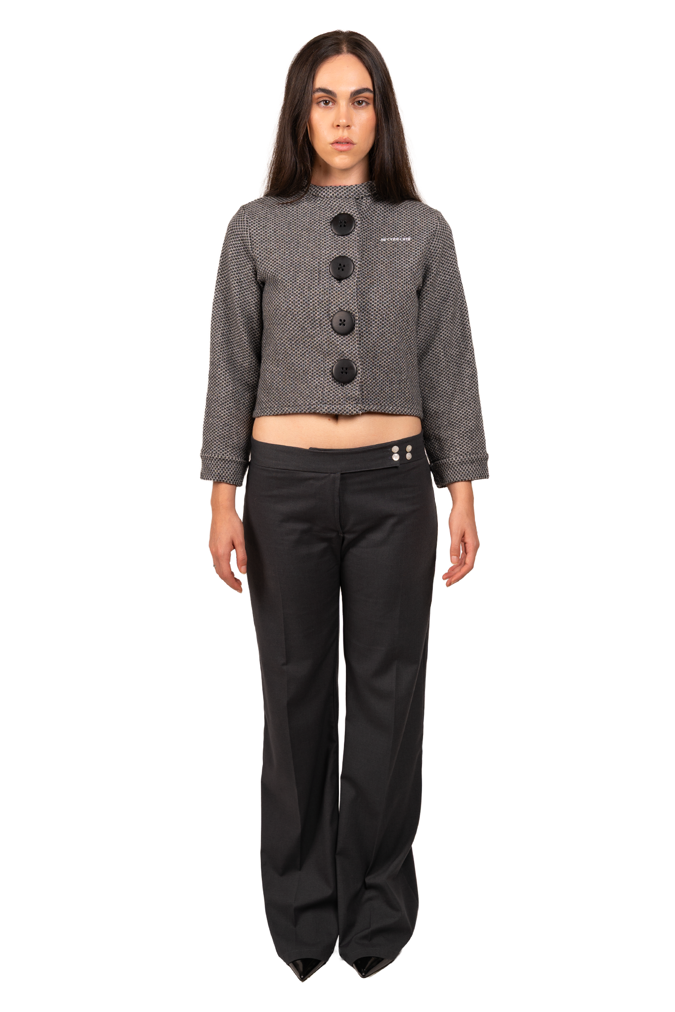 Matte Button Jacket