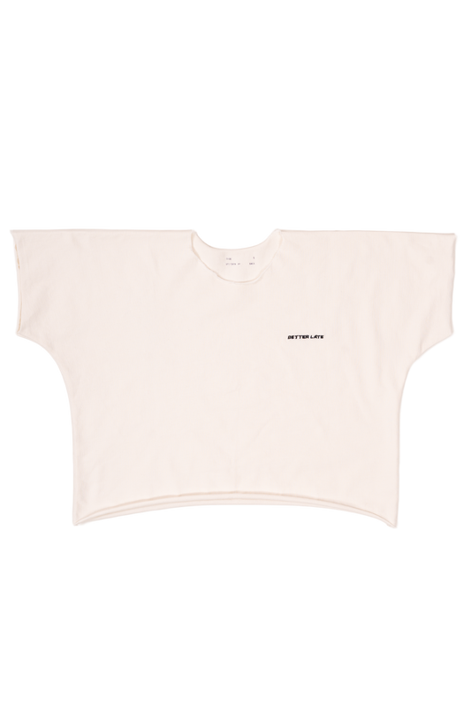 White Zero-Waste Tee