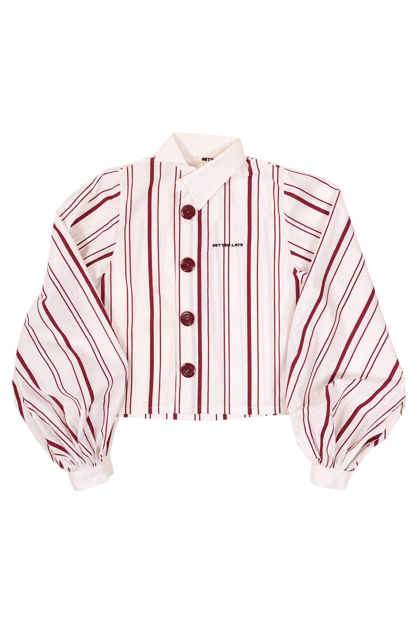 Balloon-Sleeve Shirt