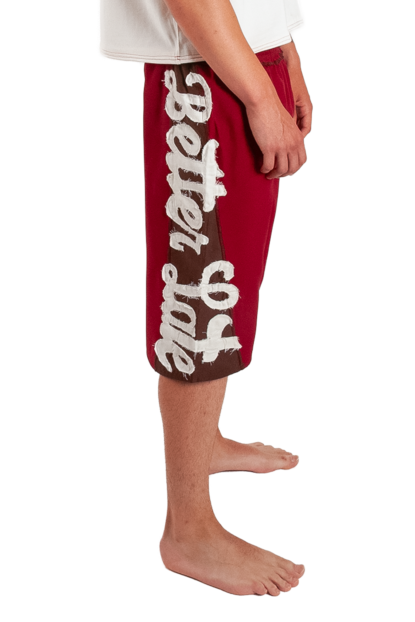 Burgundy Surfer Jorts