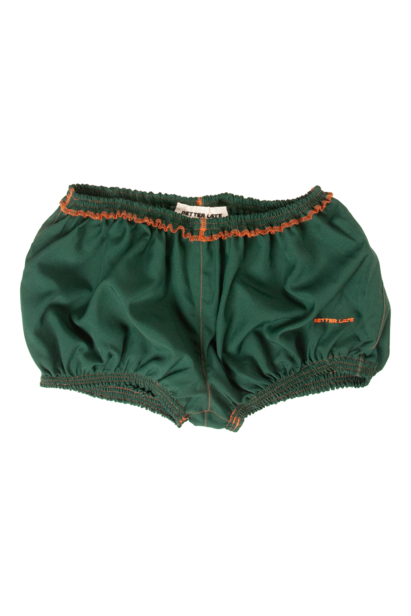 Emerald Puff Shorts