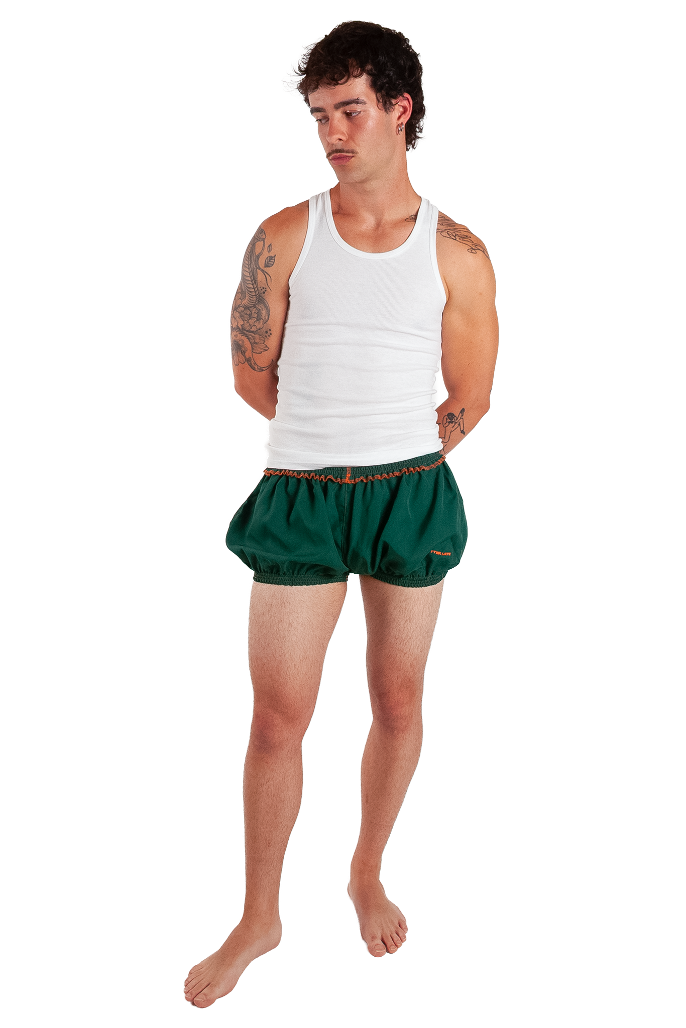 Emerald Puff Shorts