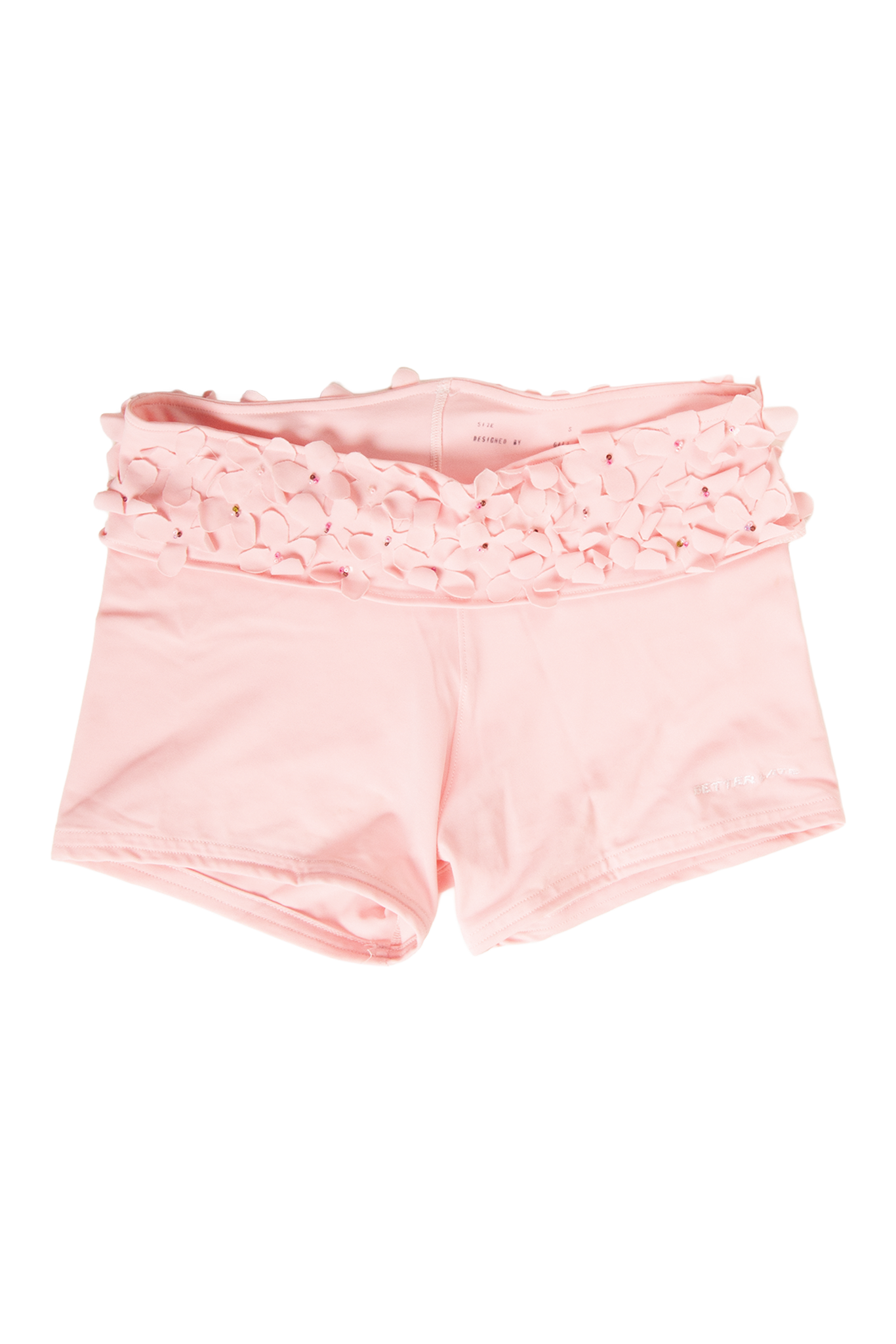 Pink Floral Swim Shorts