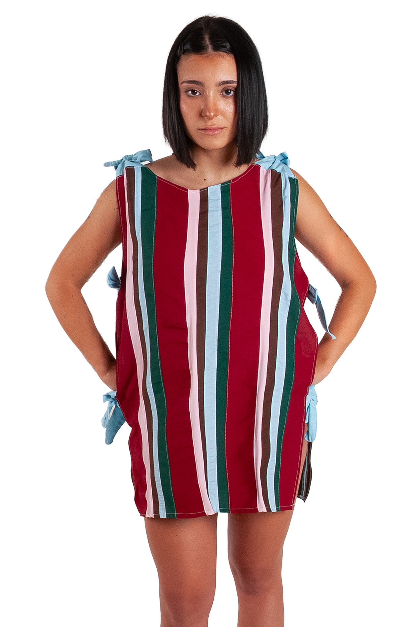 Stripe Mini Dress