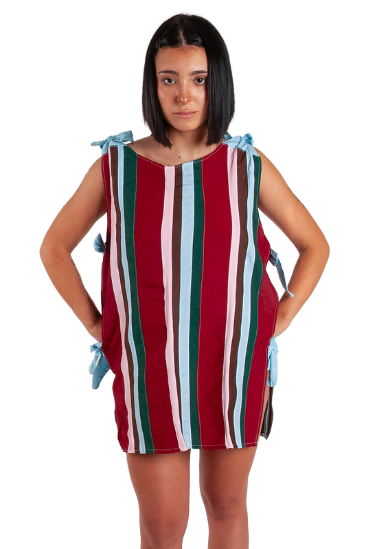 Stripe Mini Dress