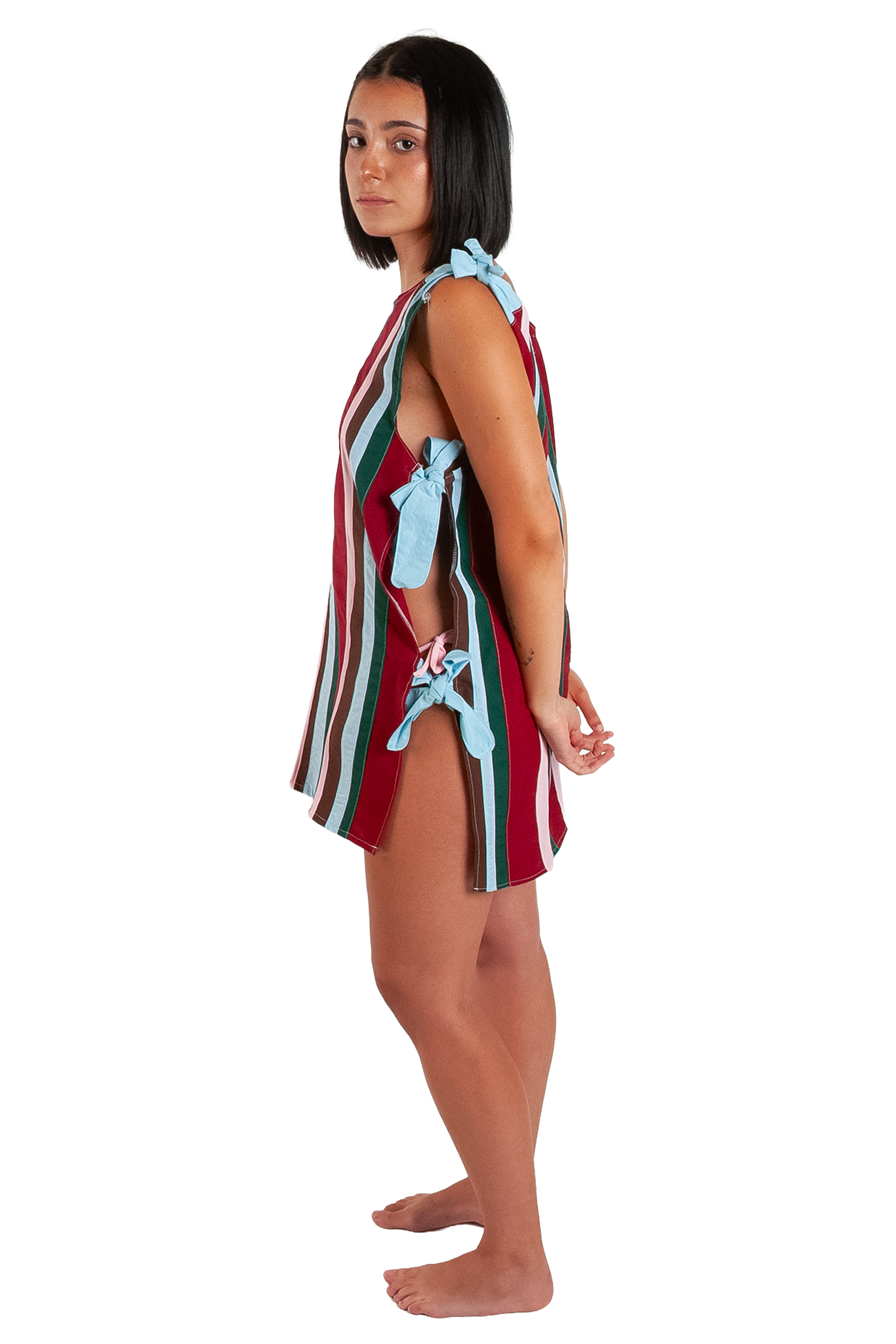 Stripe Mini Dress