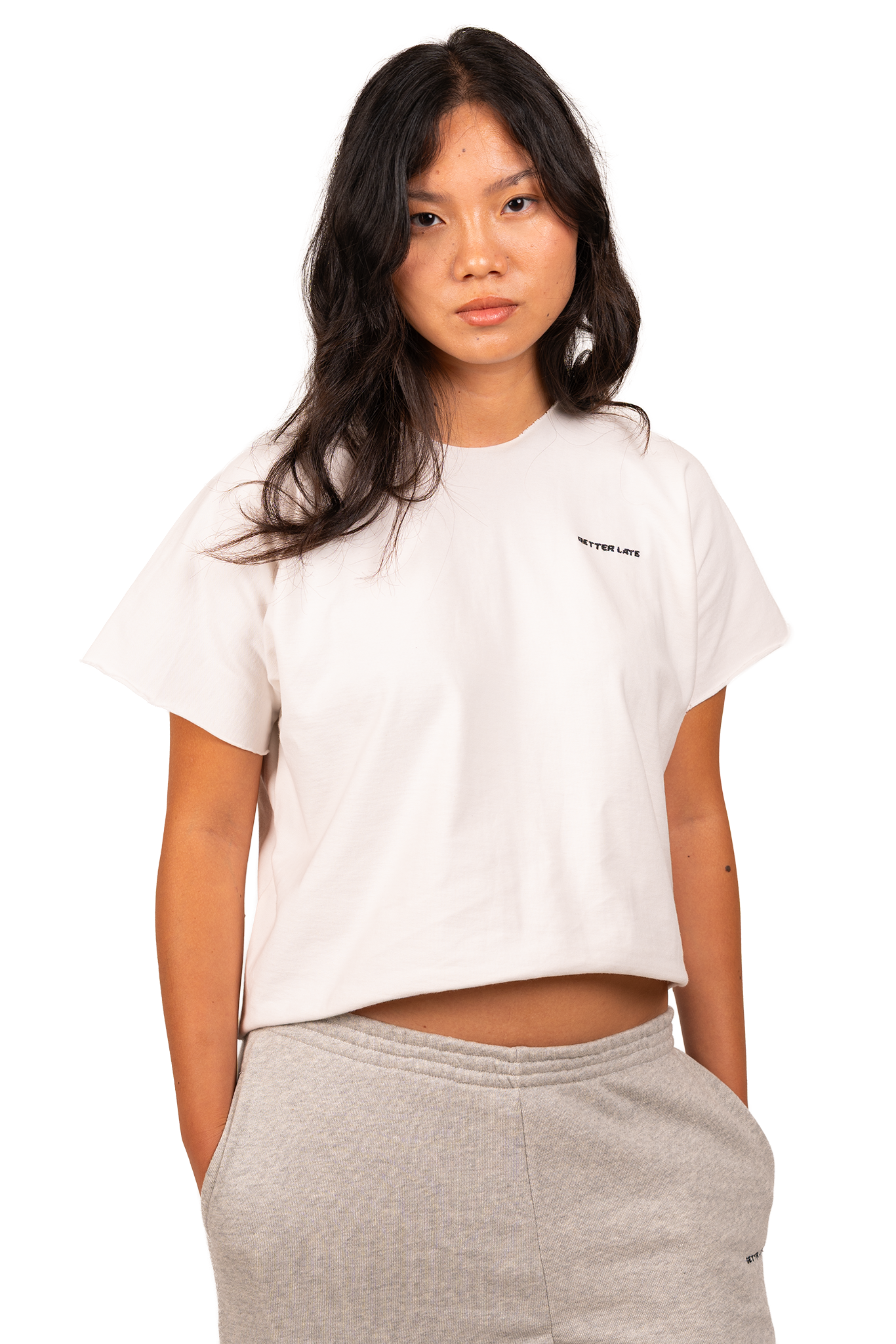 White Zero-Waste Tee
