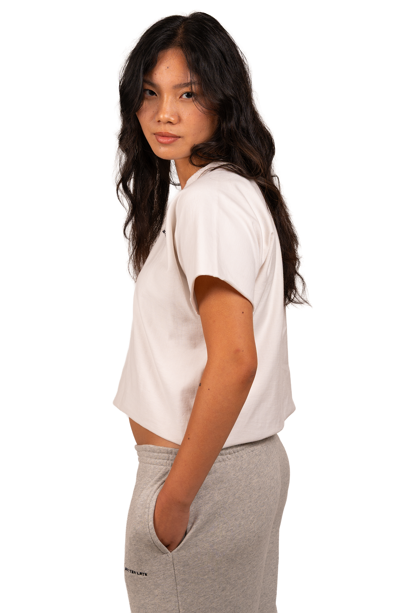 White Zero-Waste Tee