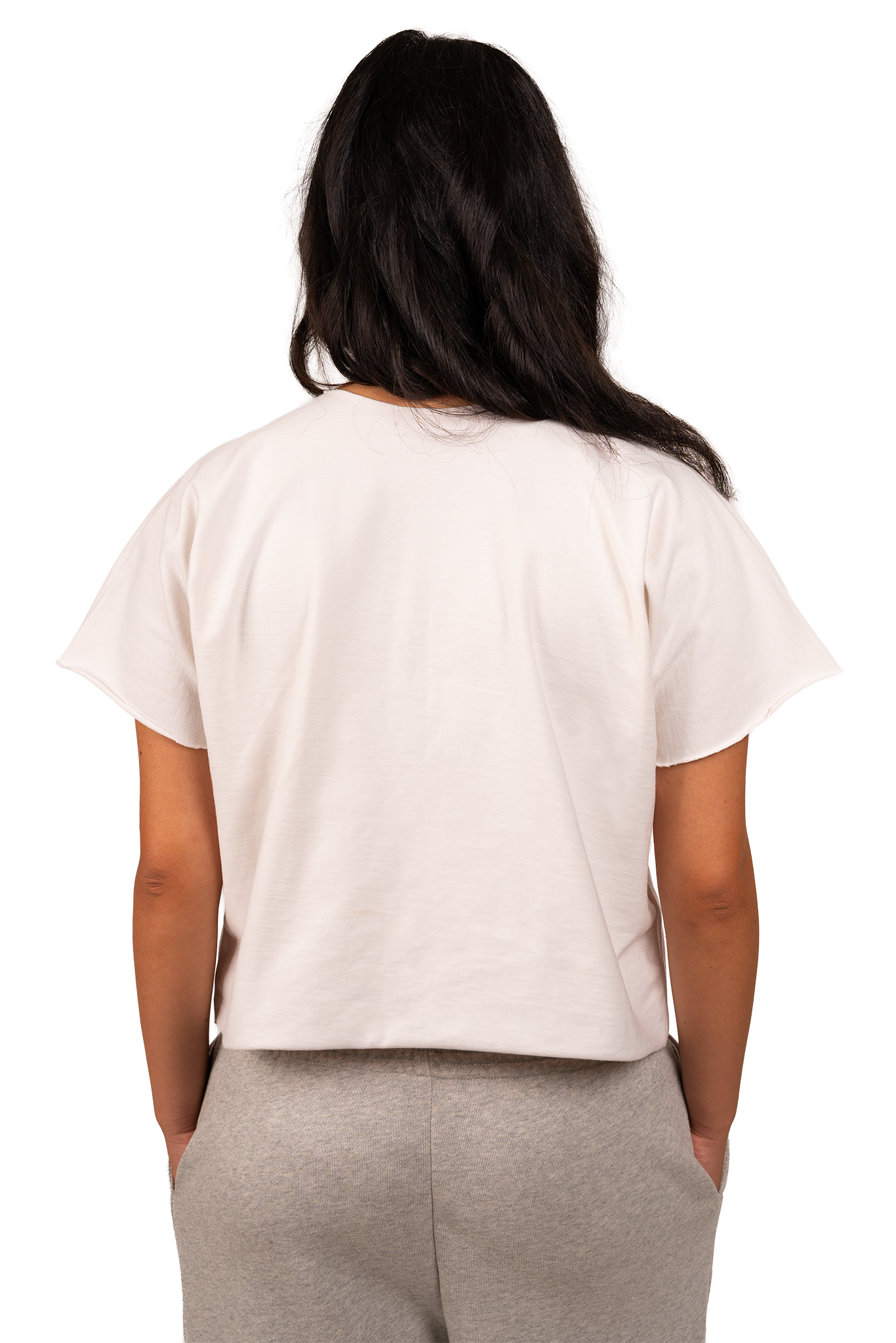 White Zero-Waste Tee